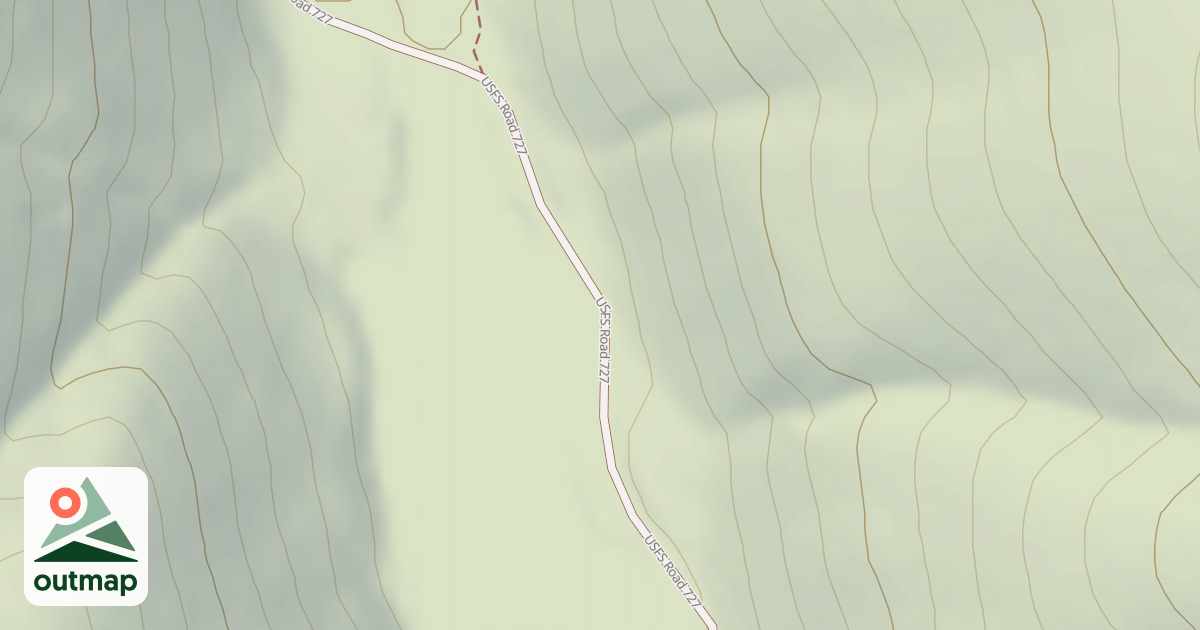 Map of (FDR) REIMEL CREEK