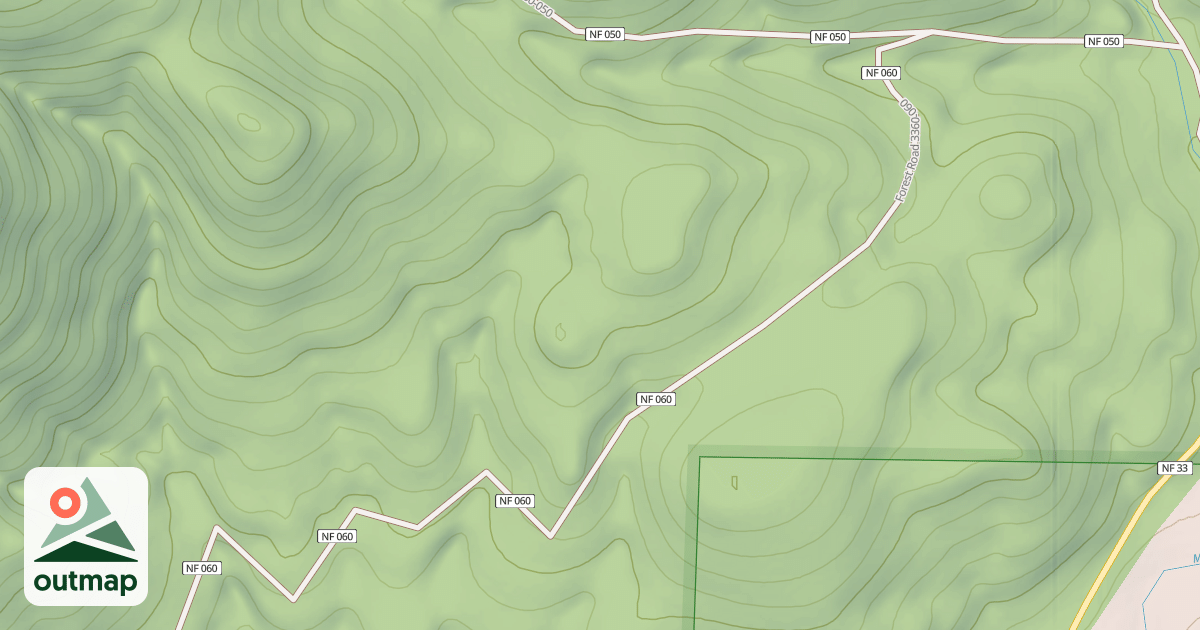 Map of USFS Motor Vehicle Use Map Roads {53956CF9-8754-446F-8761-E848F8BC326B}