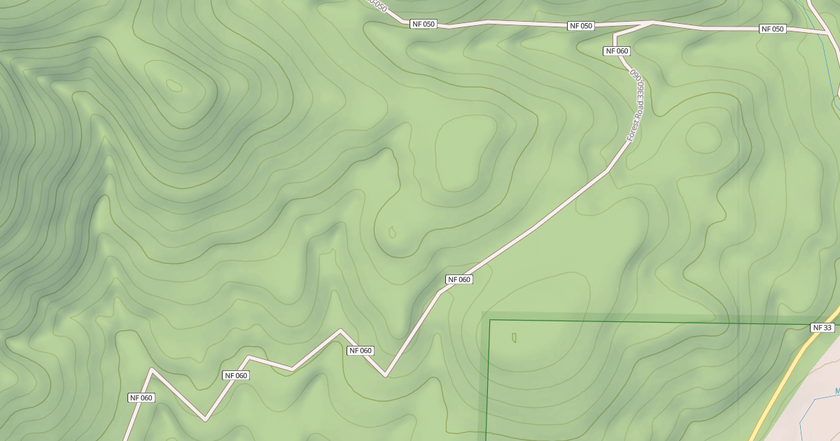 Map preview of USFS Motor Vehicle Use Map Roads {53956CF9-8754-446F-8761-E848F8BC326B}