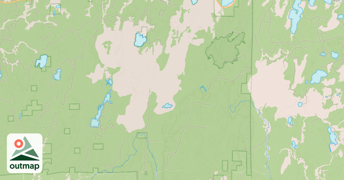 Map of PRICE COUNTY SNOWMOBILE-120