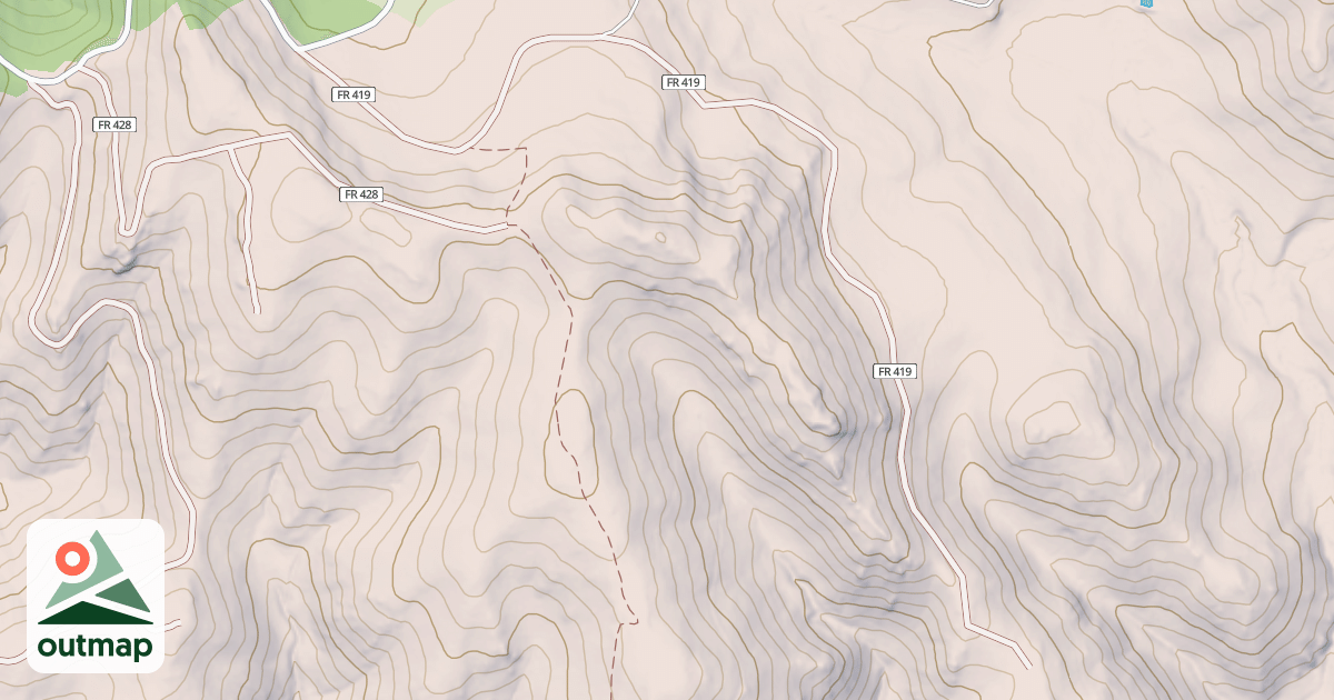 Map of BEAR CREEK