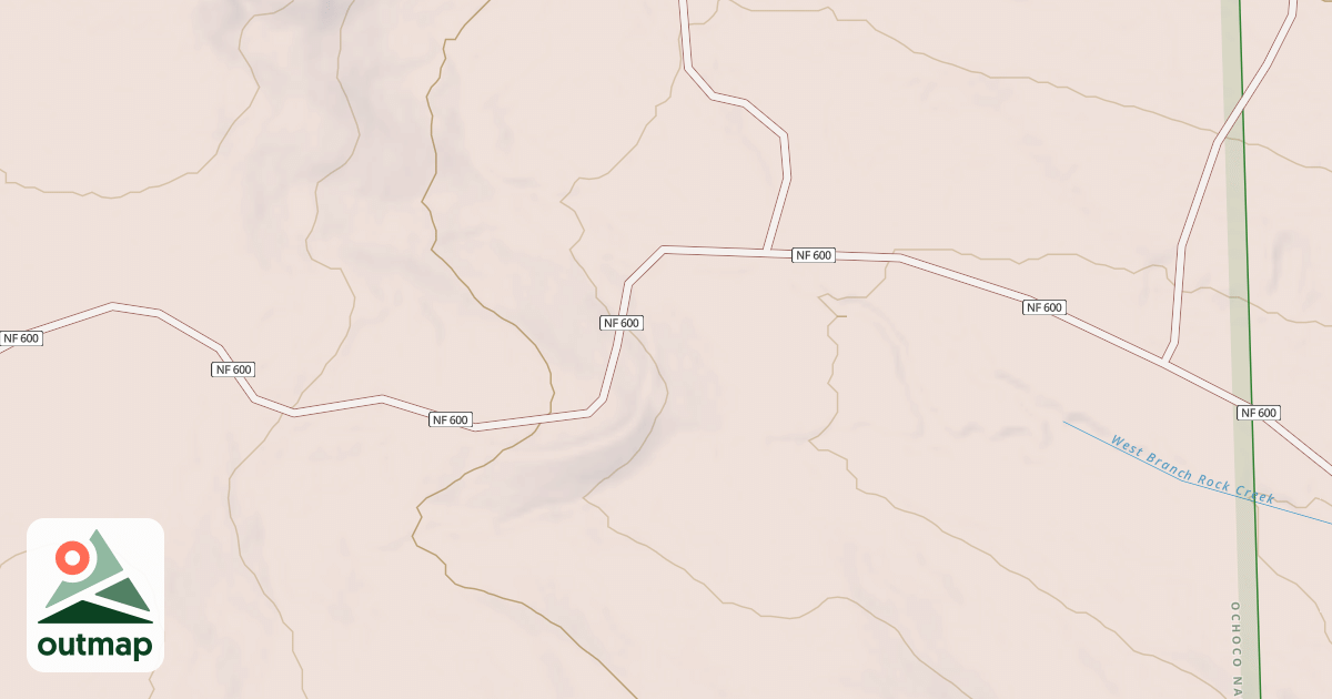 Map of USFS National Forest System Roads {4DC90D79-BC12-4FF2-BFAD-749A5A3B9D24}