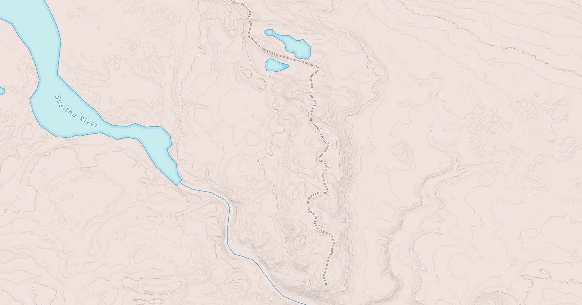 Map preview of Hatchet Lake