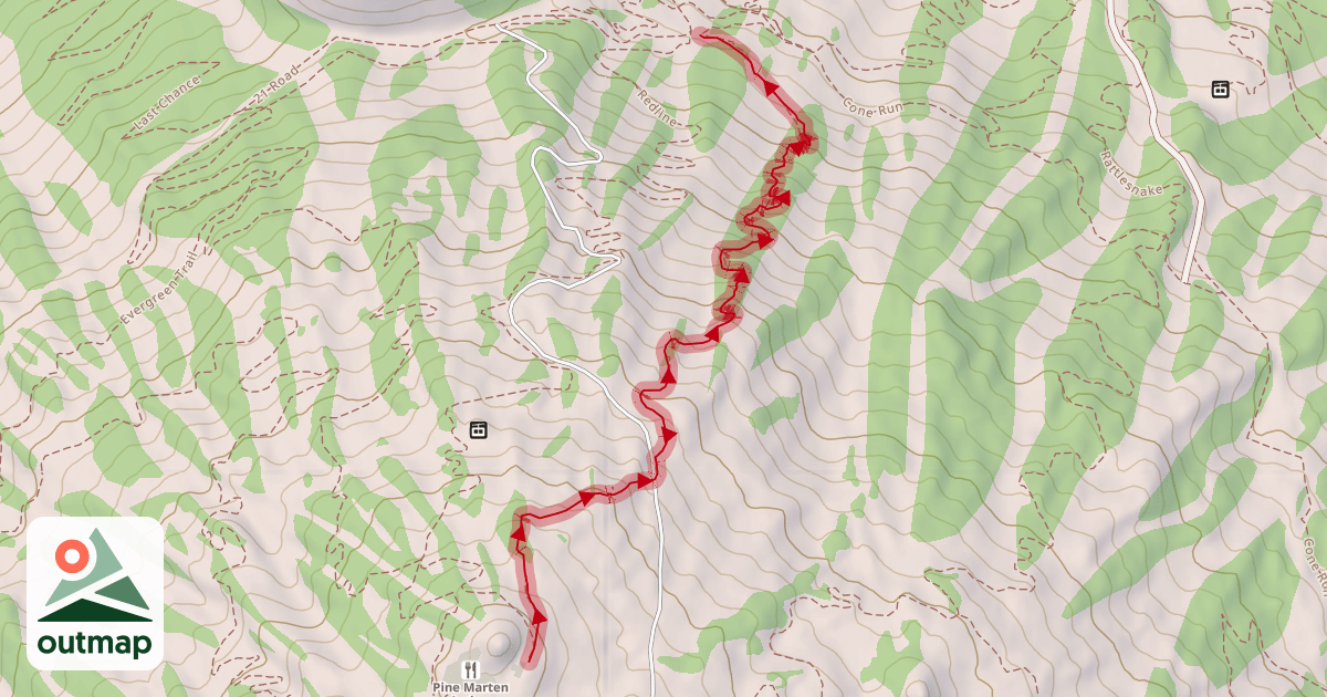 Map of Rockfall
