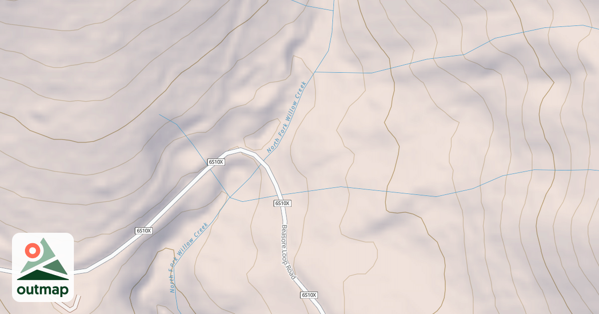 Map of BEASORE LOOP T4
