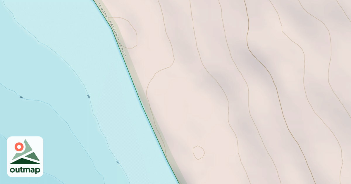 Map of Kizhuchia Creek Road