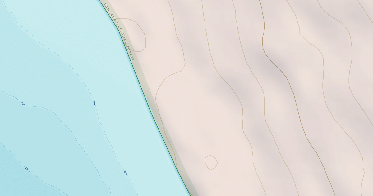 Map preview of Kizhuchia Creek Road