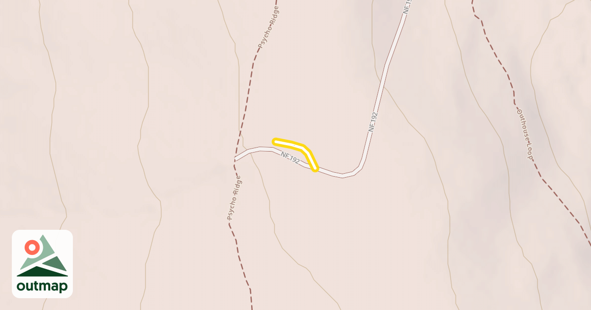 Map of Horse Creek
