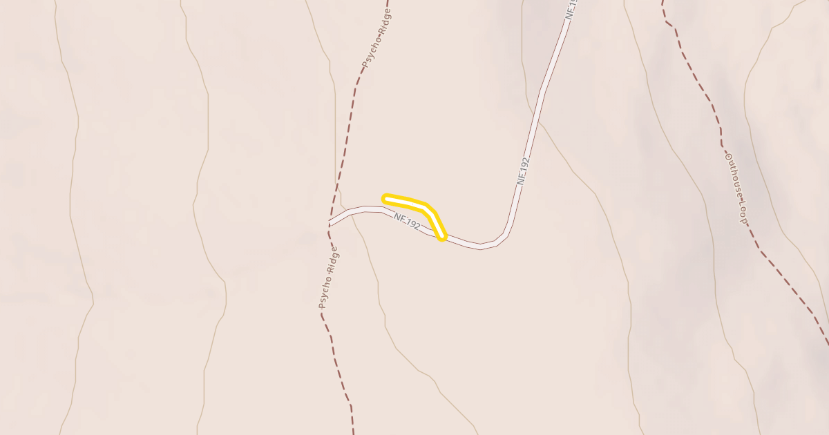 Map preview of Horse Creek