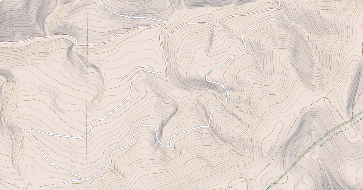 Map preview of SLIDE ROCK PT