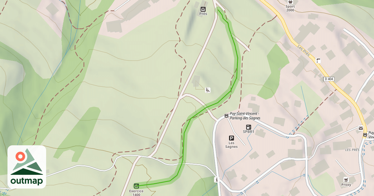 Map of Ourson