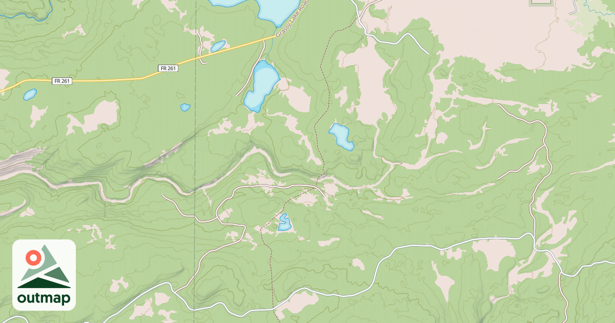 Map of BITCH CREEK