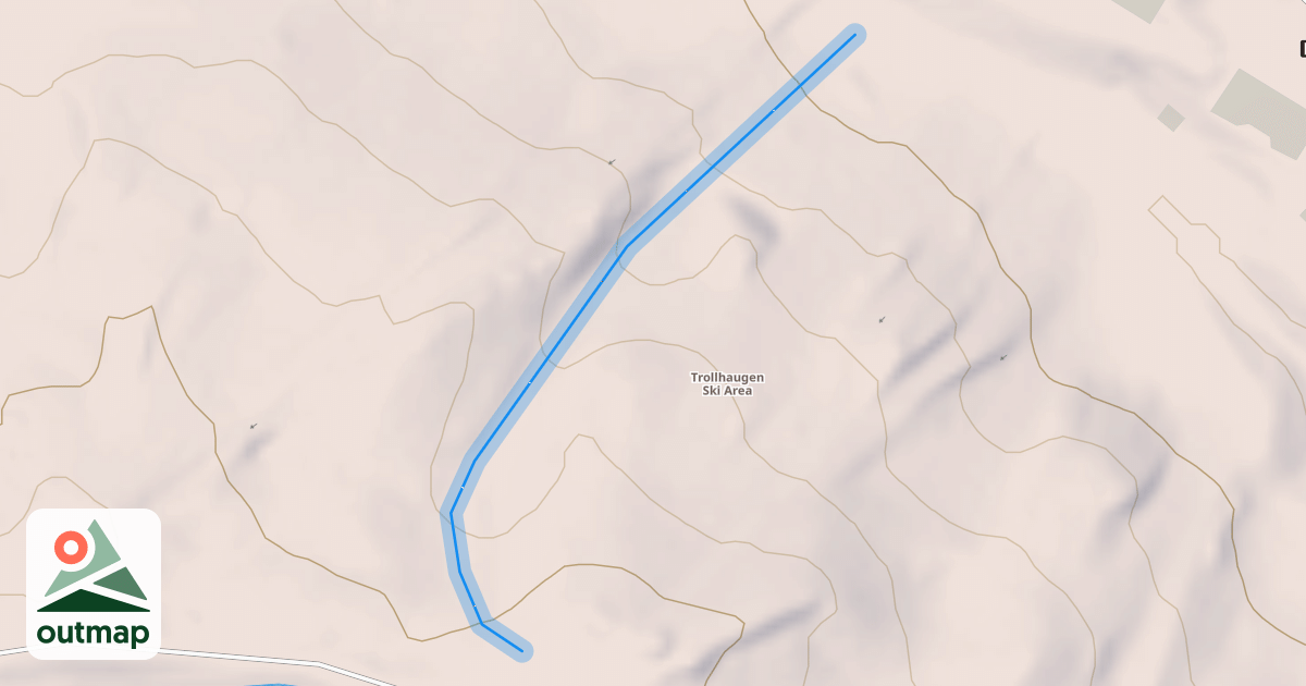 Map of Vesterdahl