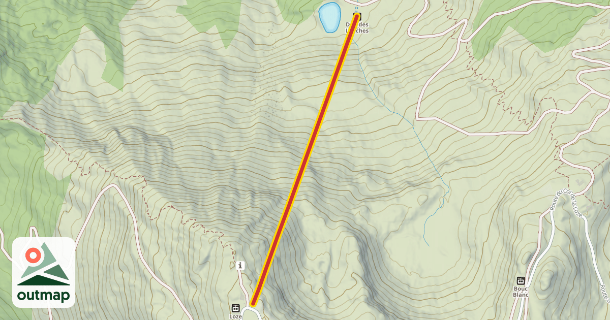 Map of Dou des Lanches