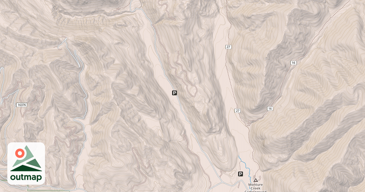 Map of DUNHAM CREEK