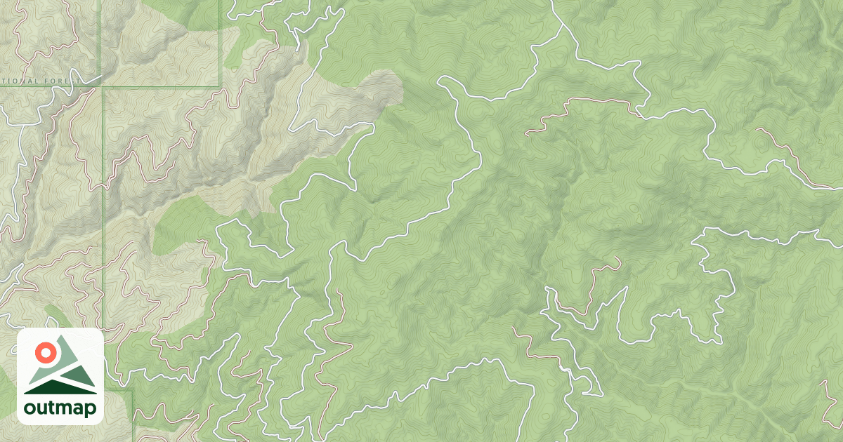 Map of (FDR) BLUE MOUNTAIN