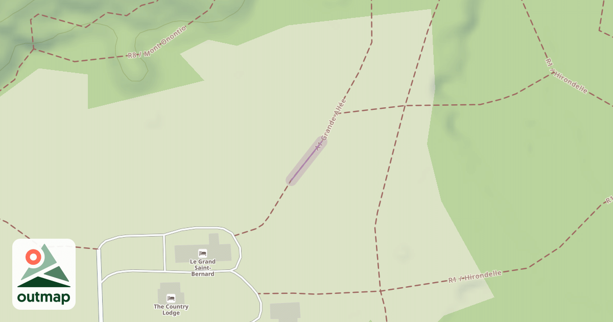 Map of A1 Grande-Allée