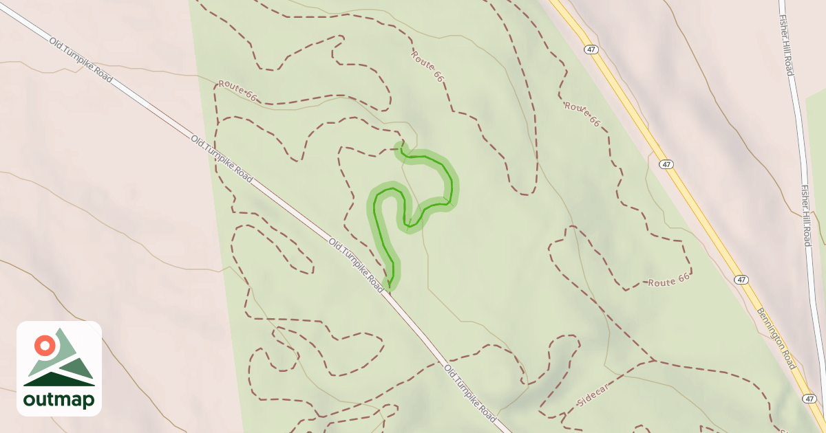 Map of Red Barchetta