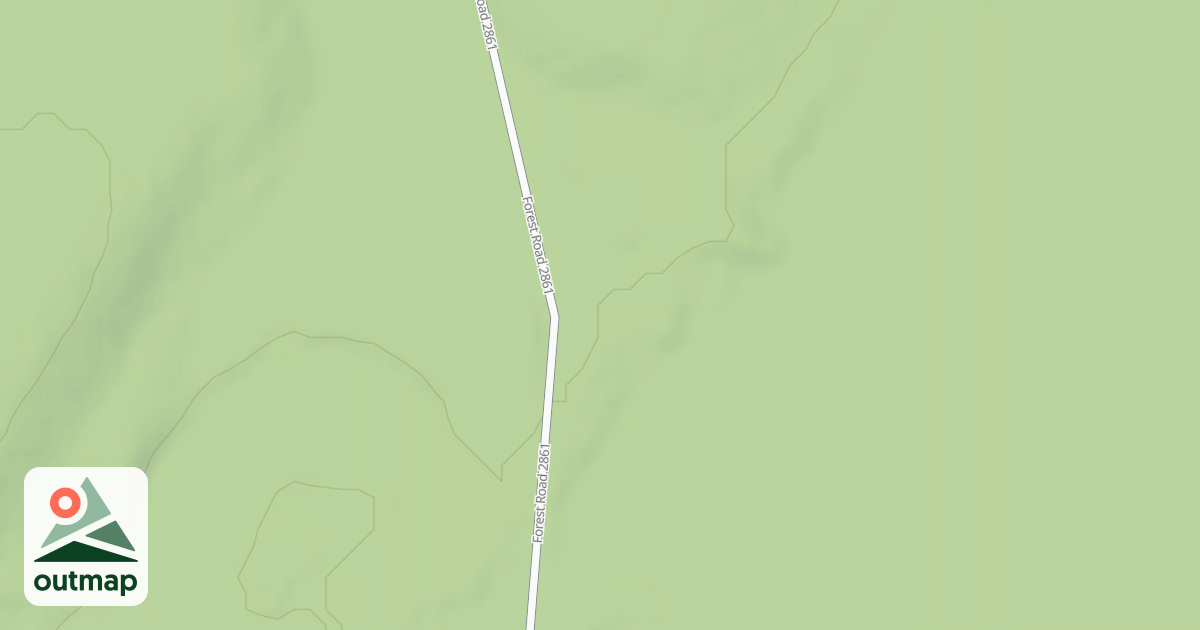 Map of FR 2186W