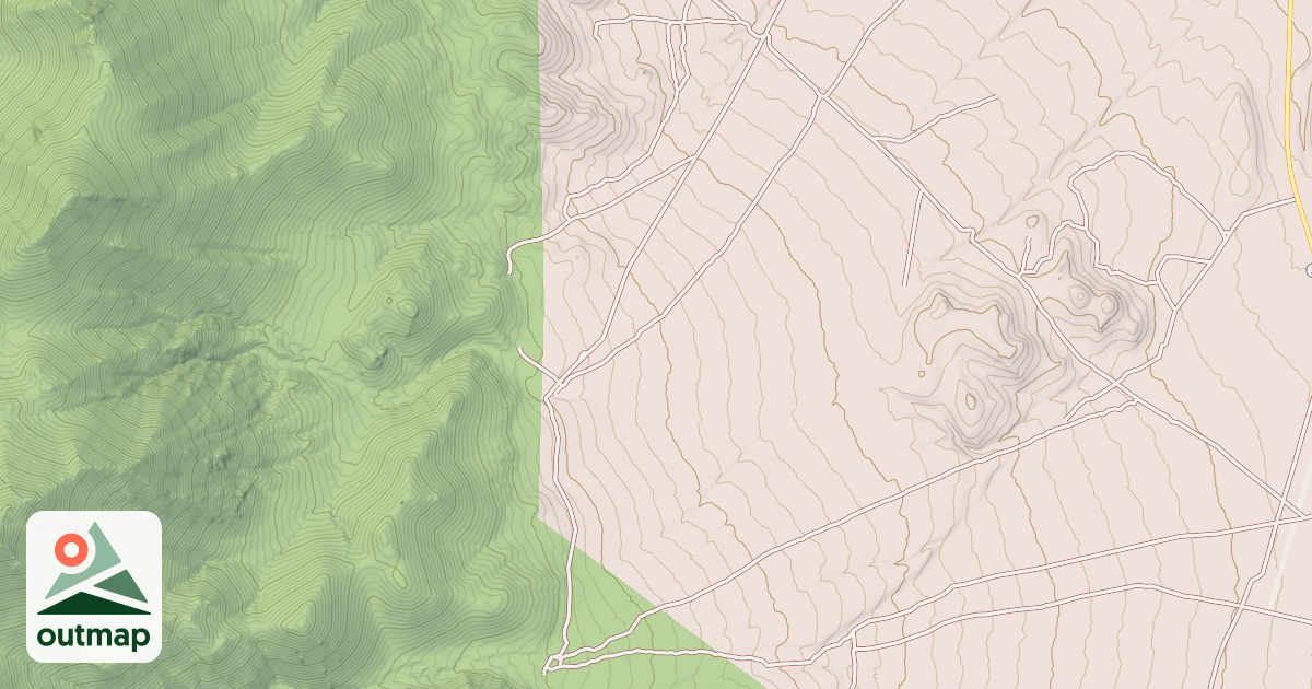 Map of SPRINGS SPUR ROAD C