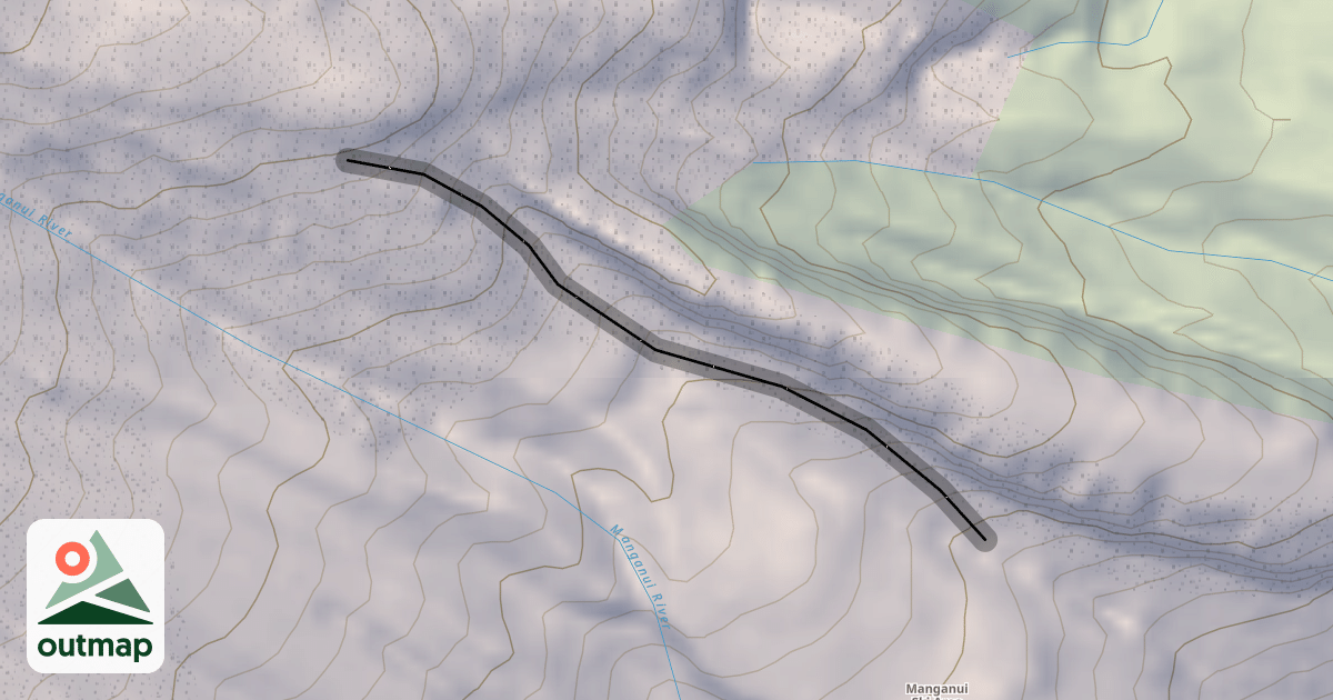 Map of Walters Slalom