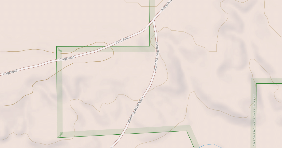 Map preview of NORTH SIX RIDGE