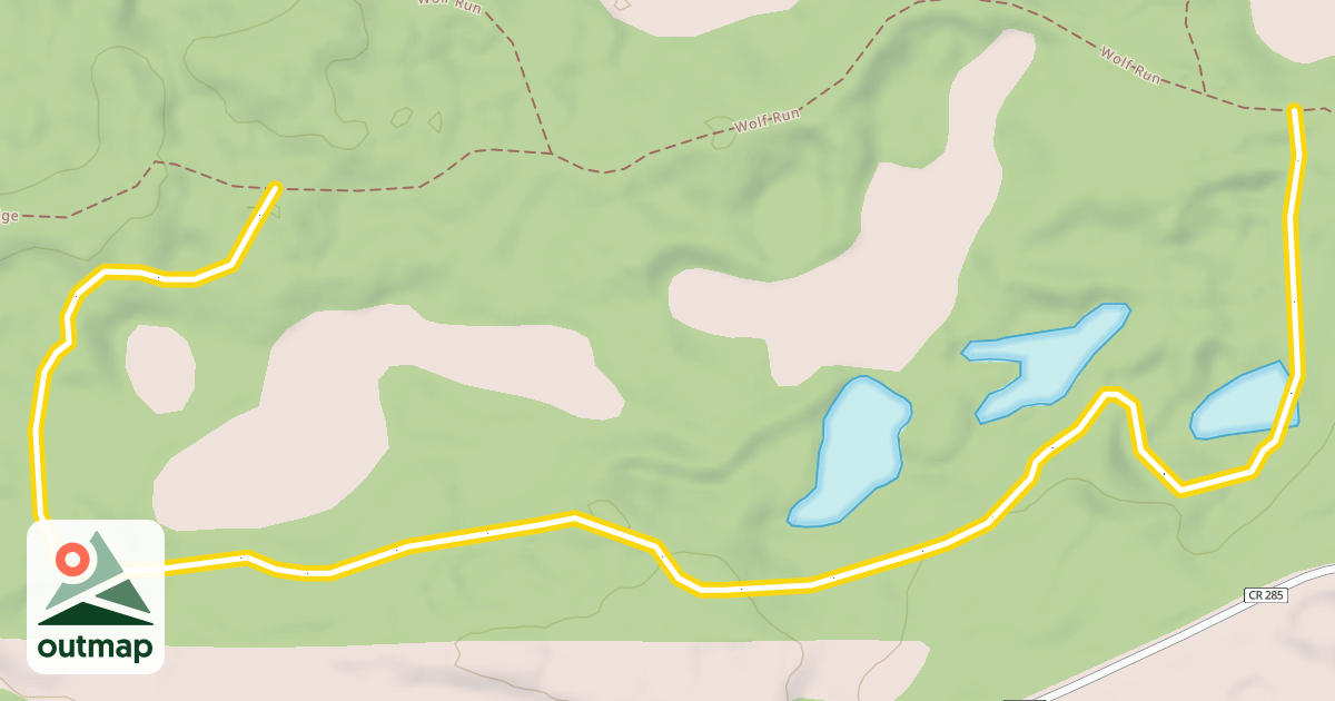 Map of White Pine