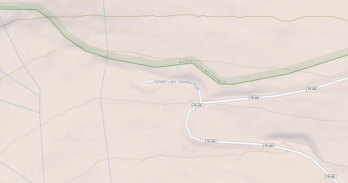 Map preview of HUNTERS LAKE TH