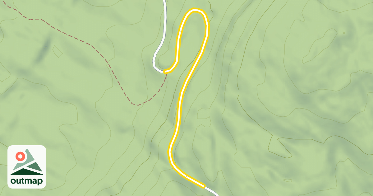 Map of Chemin du Risoux