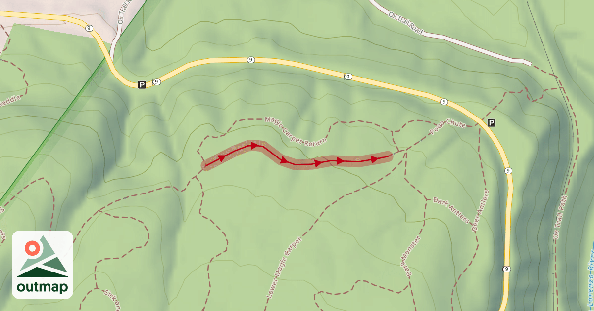 Map of Poop Chute