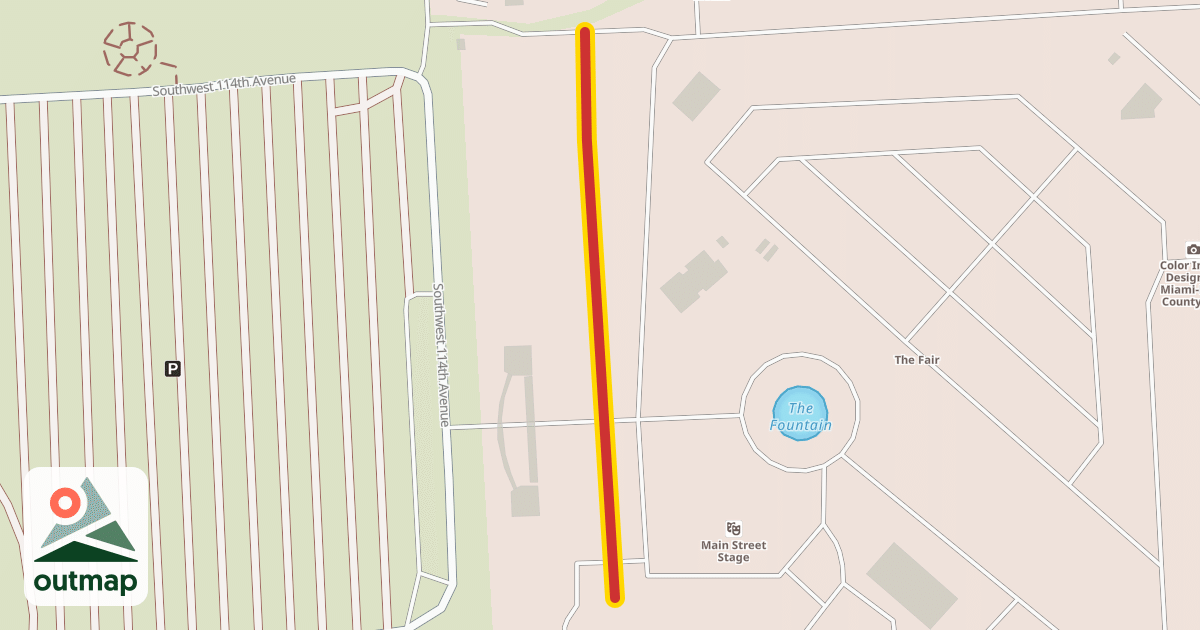 Map of Skyride