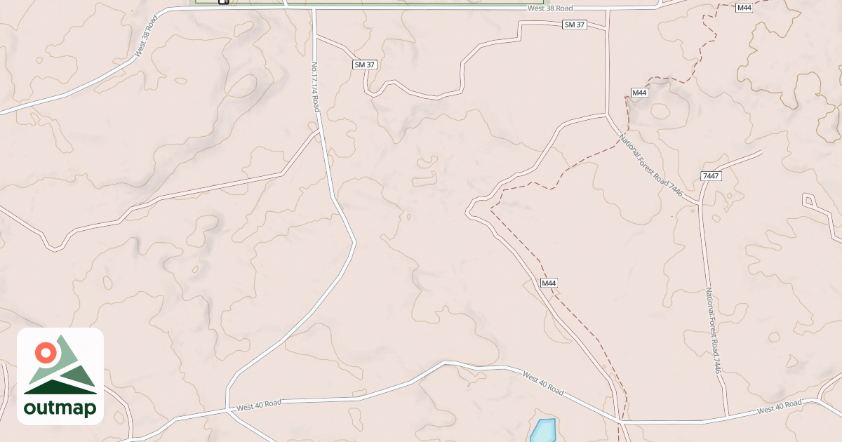 Map of Caberfae Smt Dnr376