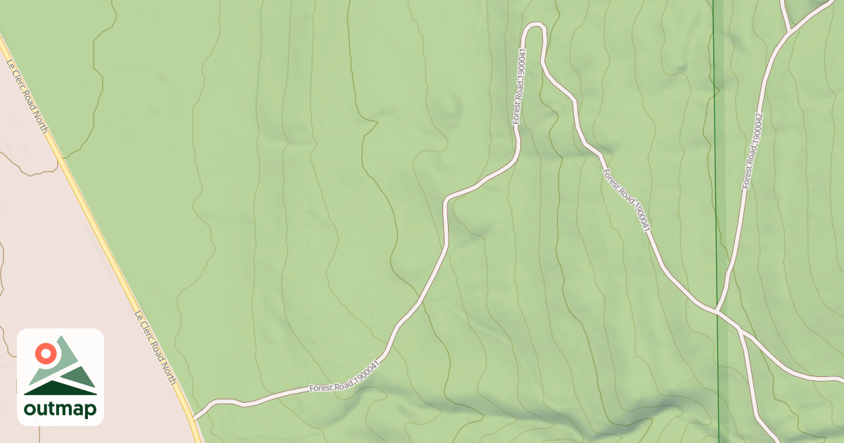 Map of USFS Motor Vehicle Use Map Roads {6D462B23-15A3-4323-87A8-AAB3E713DF96}