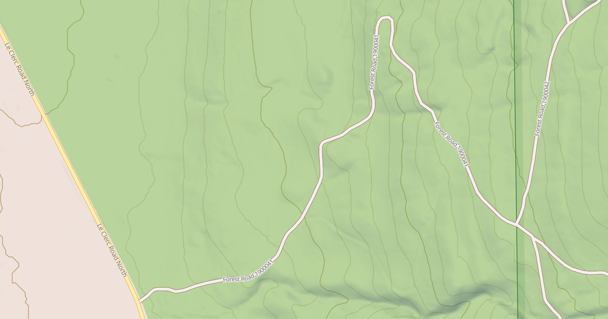 Map preview of USFS Motor Vehicle Use Map Roads {6D462B23-15A3-4323-87A8-AAB3E713DF96}