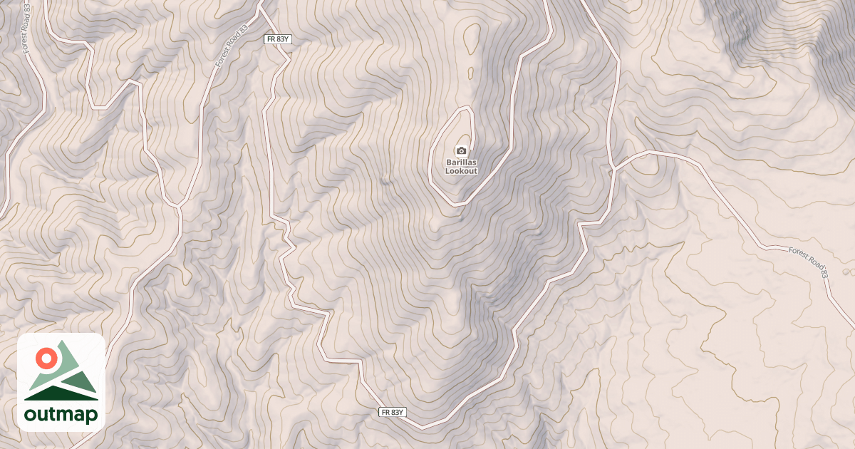 Map of USFS Motor Vehicle Use Map Roads {39895B20-1157-4E92-A688-4D728FFE68F9}