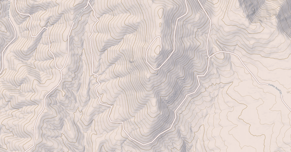 Map preview of USFS Motor Vehicle Use Map Roads {39895B20-1157-4E92-A688-4D728FFE68F9}