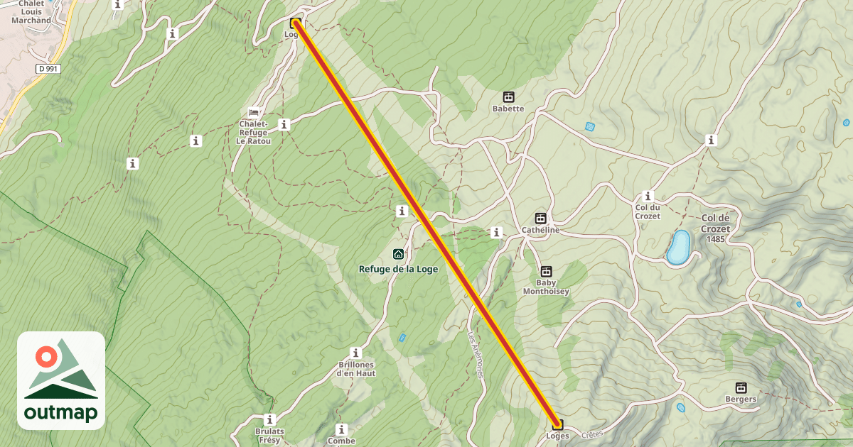 Map of Loges