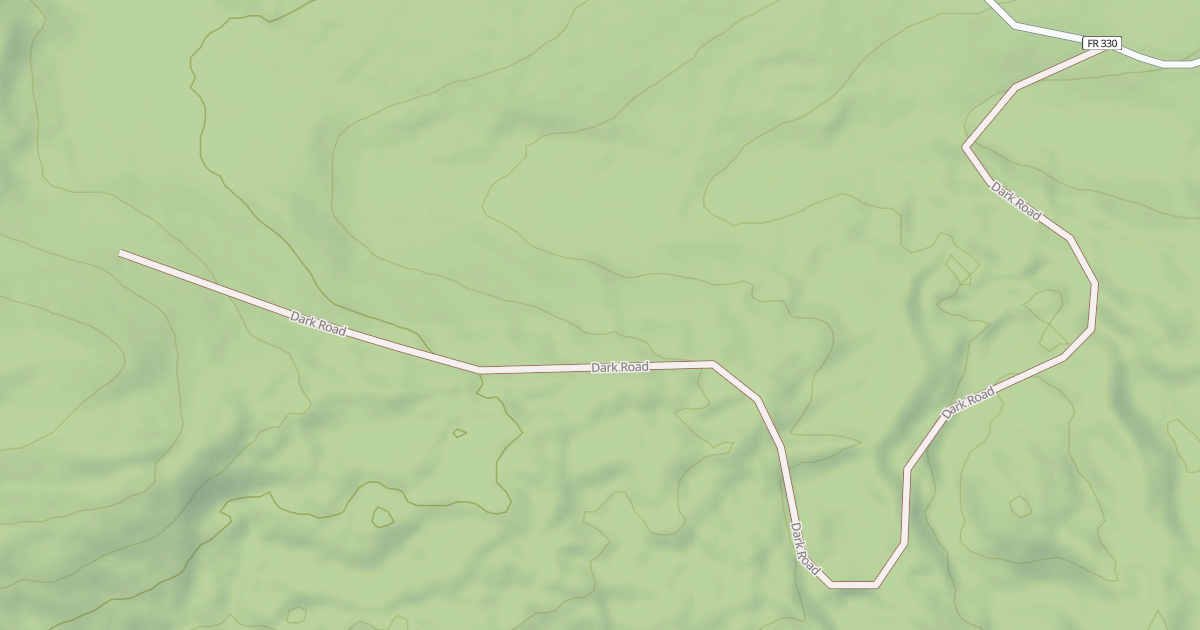 Map preview of DARK ROAD