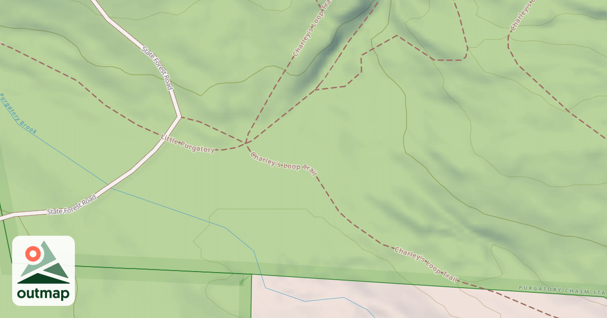 Map of Charley's Loop