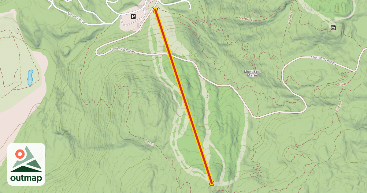 Map of Vanier Express
