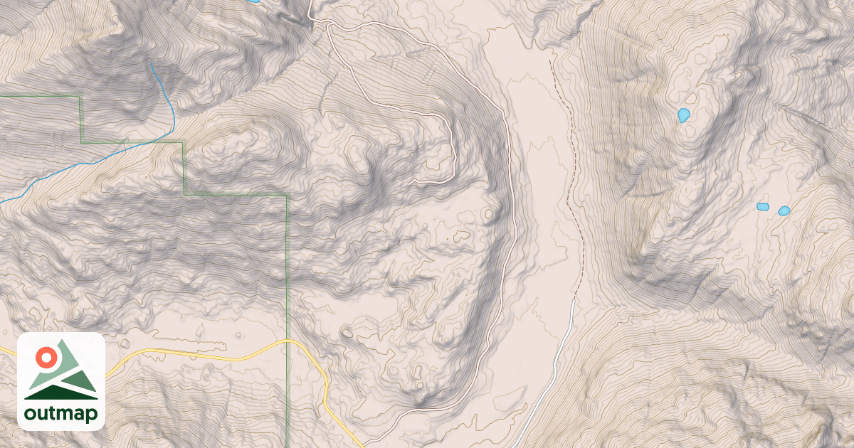 Map of USFS National Forest System Roads {FA46F28D-92FE-42D4-B2F6-A23802F568F4}