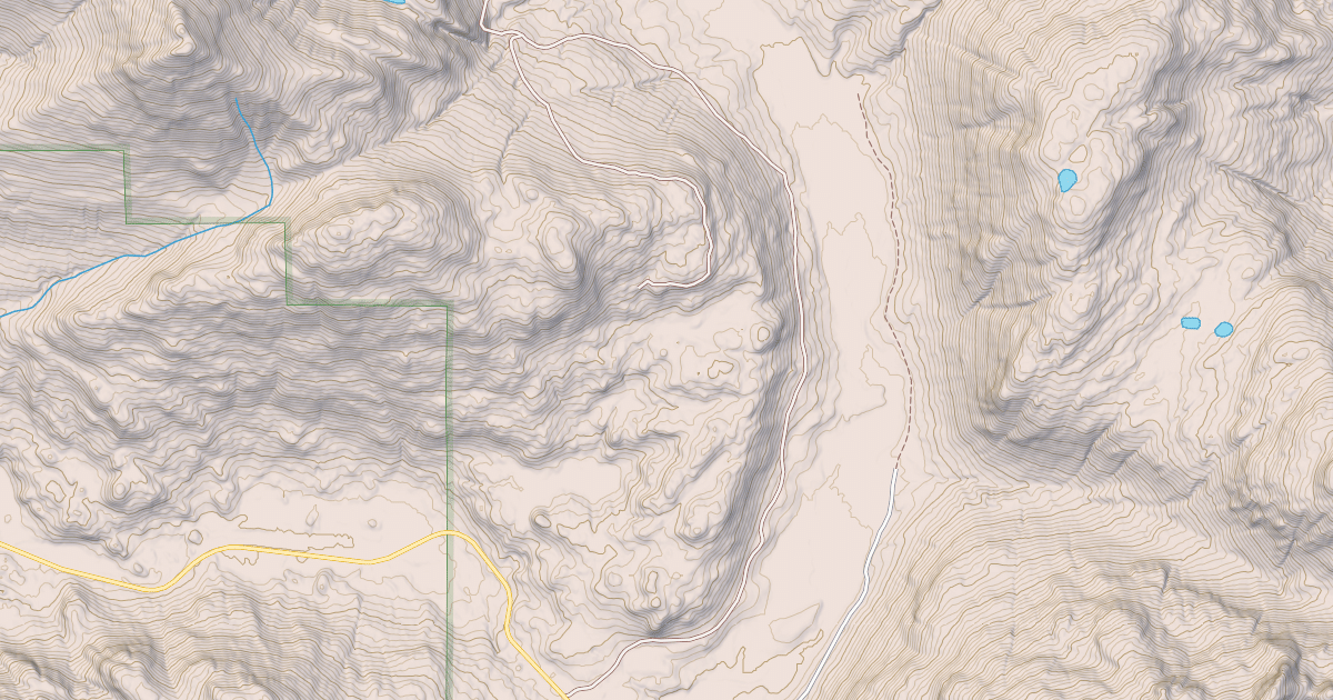 Map preview of USFS National Forest System Roads {FA46F28D-92FE-42D4-B2F6-A23802F568F4}