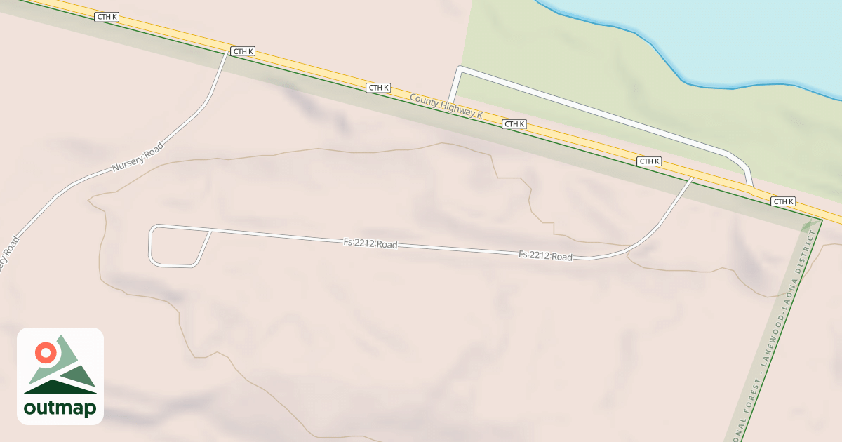 Map of FR 2212