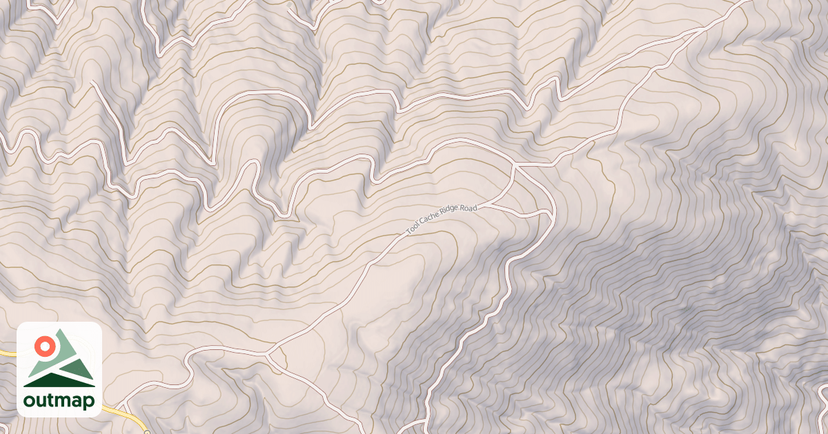 Map of TOOL CACHE RIDGE