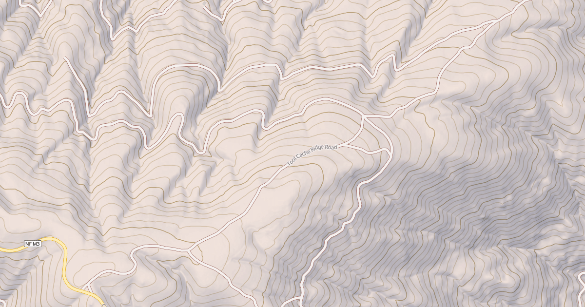 Map preview of TOOL CACHE RIDGE