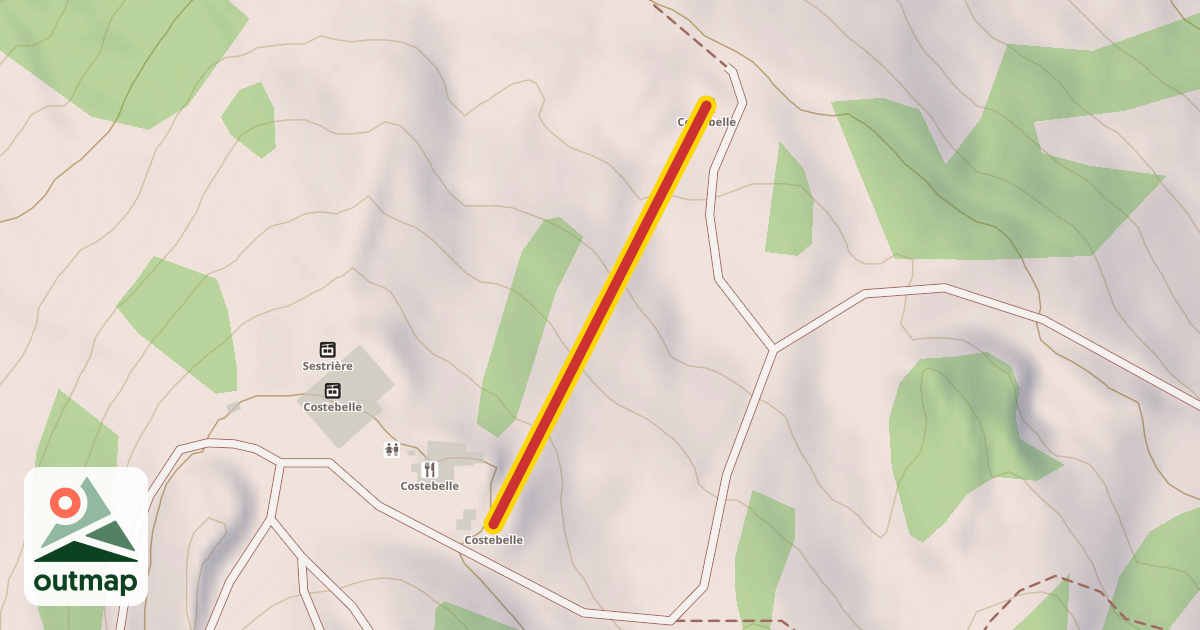Map of TK Baby Costebelle