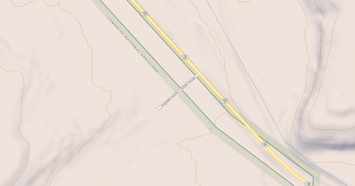 Map preview of HIGBEE WORK CENTER