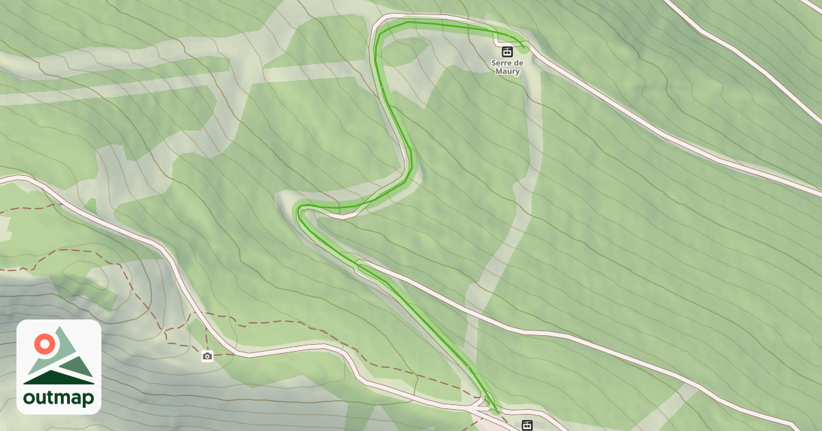Map of Les Papillons