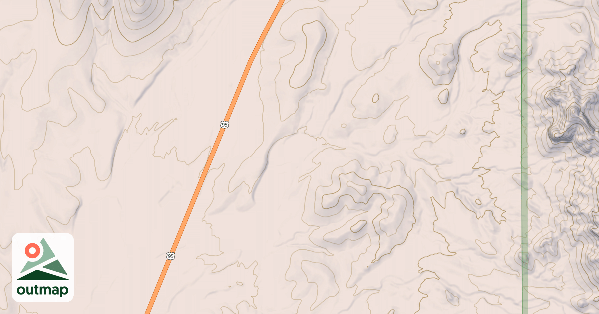 Map of BLM National GTLF Public Motorized Roads 92edfc39-be5d-4ba0-8155-69581375b472