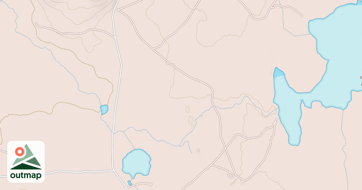 Map of DEAD HORSE FLAT